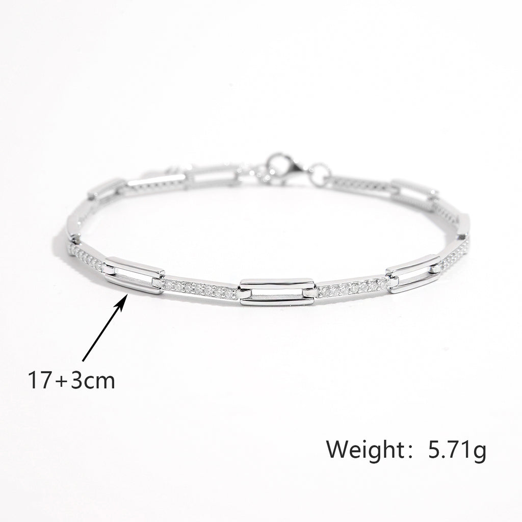 Artistic 925 Sterling Silver Bracelet