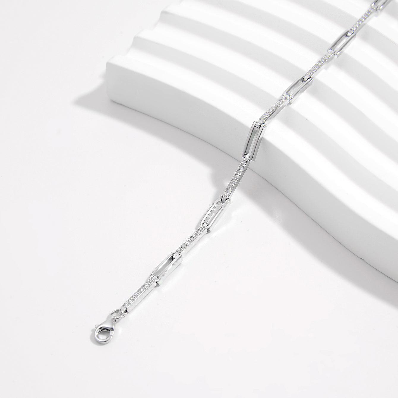 Artistic 925 Sterling Silver Bracelet