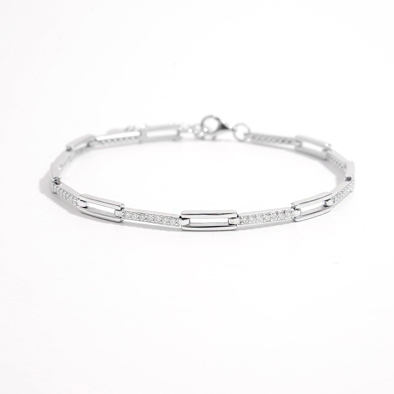 Artistic 925 Sterling Silver Bracelet
