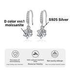 Classic Six Claw Moissanite Earrings