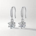 Classic Six Claw Moissanite Earrings