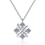 Cross Pendant Necklace Elegant Dainty Choker