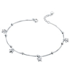 Butterfly 925 Sterling Silver Anklet
